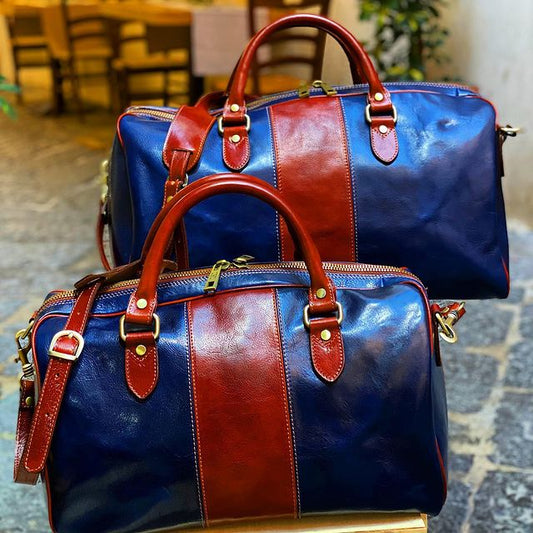 Handcrafted Italian Leather Duffle