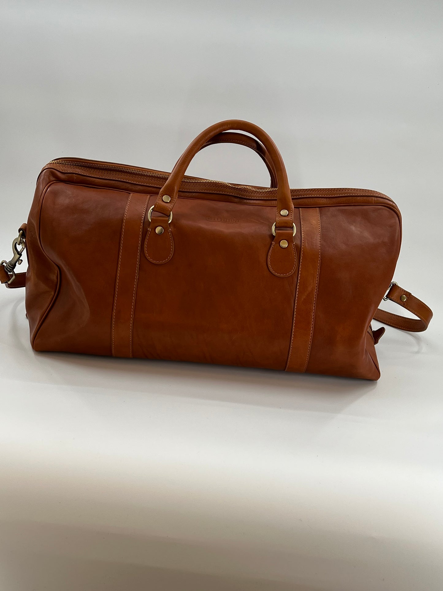 Handcrafted Italian Leather Duffle