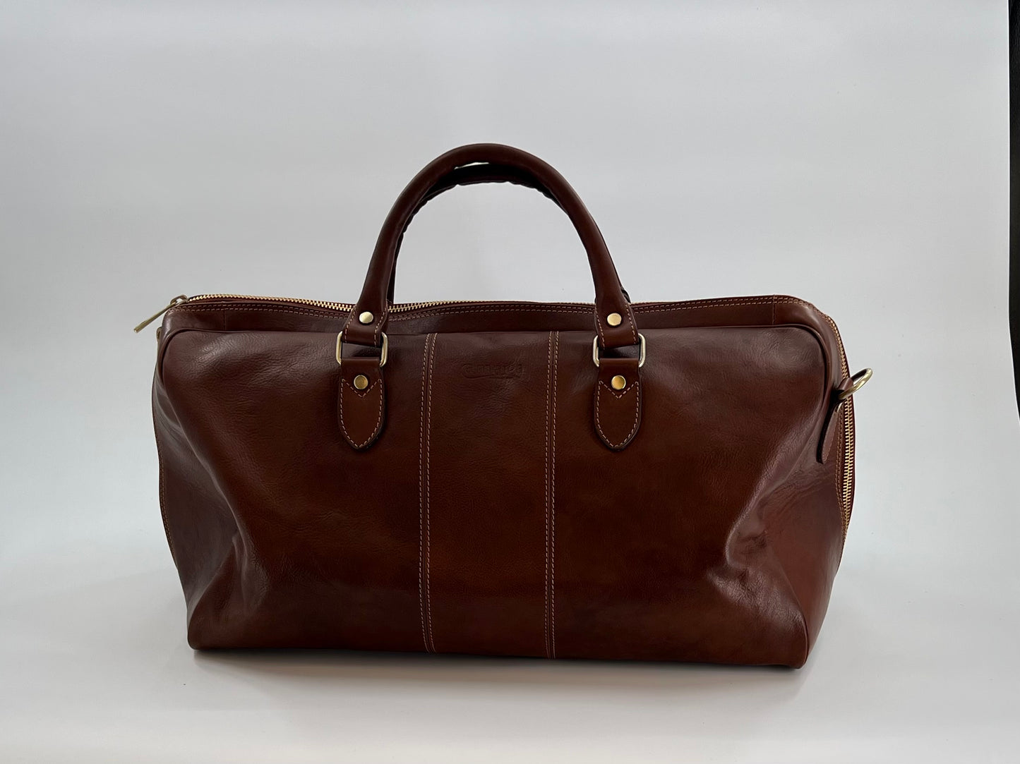 Handcrafted Italian Leather Duffle